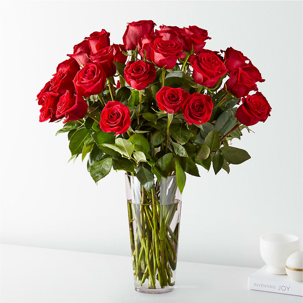 Long Stem Red Rose Bouquet – LETITTE'S FLOWERS & GIFTS, Beaumont TX