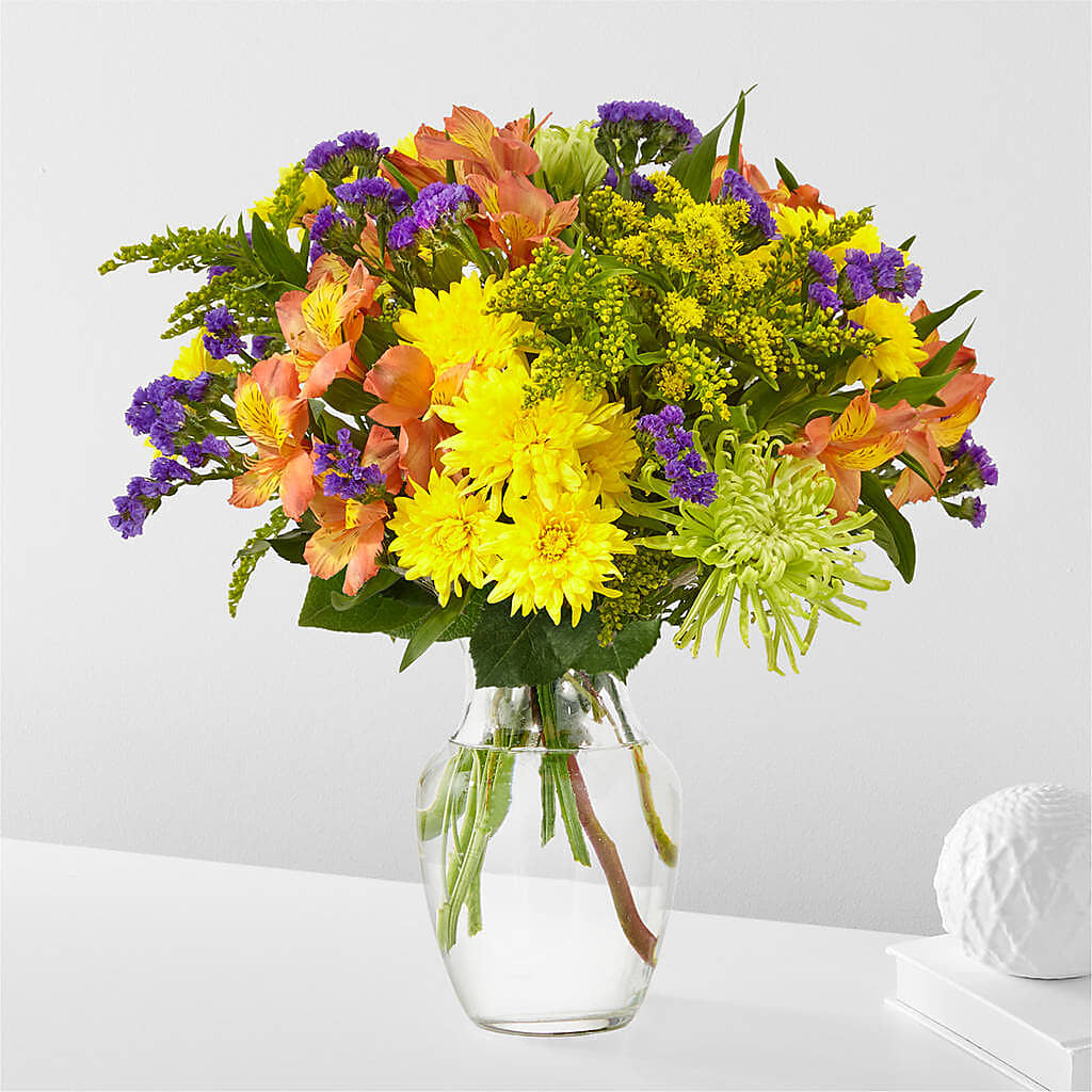 Marmalade Skies Bouquet – LETITTE'S FLOWERS & GIFTS, Beaumont TX
