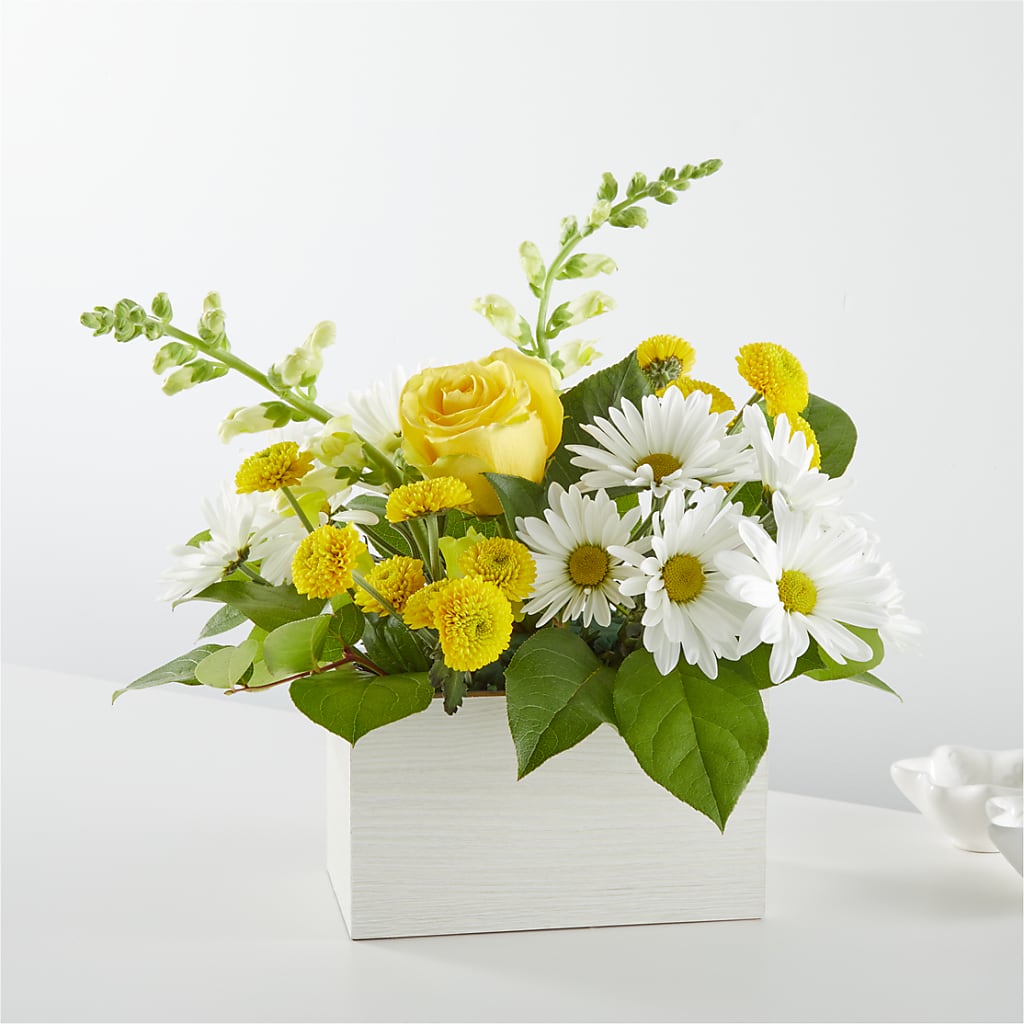 Sun Salutation Box Bouquet – LETITTE'S FLOWERS & GIFTS, Beaumont TX