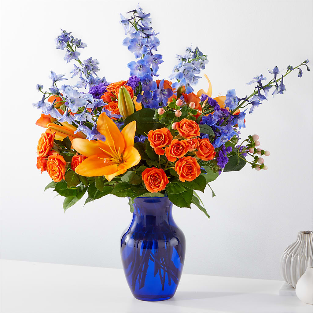 Radiant Citrus Bouquet – LETITTE'S FLOWERS & GIFTS, Beaumont TX