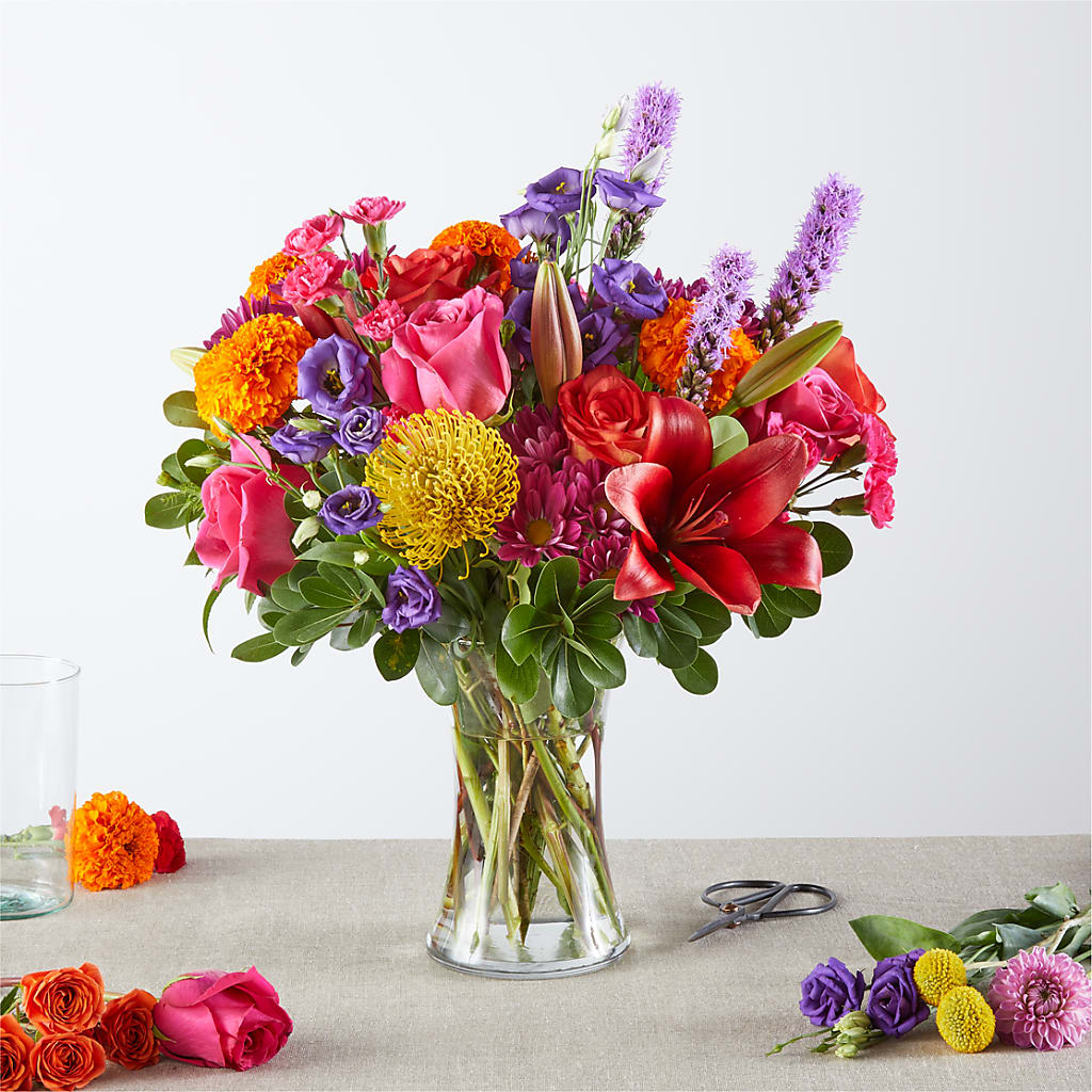 Feast of Color – A Florist Original – LETITTE'S FLOWERS & GIFTS, Beaumont TX