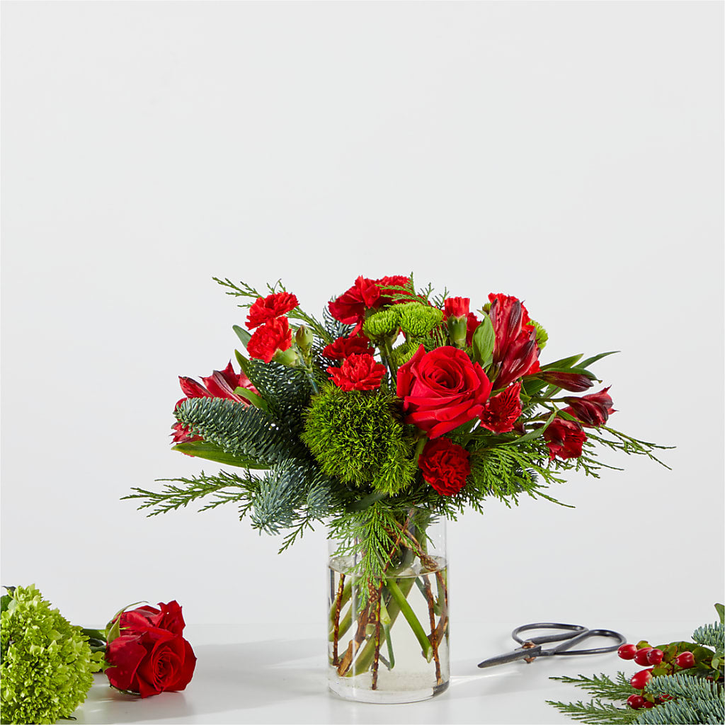 Merry Moment Bouquet – A Florist Original – LETITTE'S FLOWERS & GIFTS, Beaumont TX