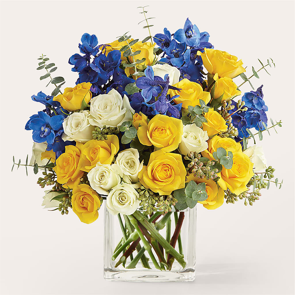 Sparkling Citrine Bouquet – LETITTE'S FLOWERS & GIFTS, Beaumont TX