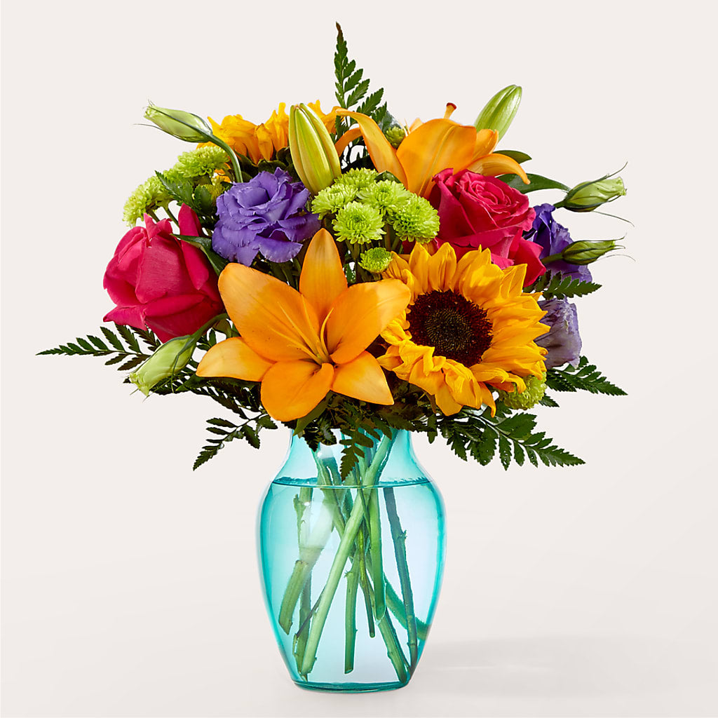 Double Rainbow Bouquet – LETITTE'S FLOWERS & GIFTS, Beaumont TX