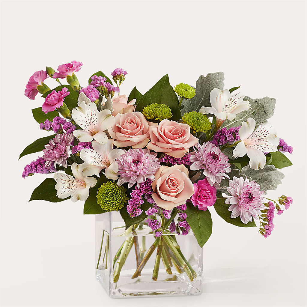 Pink Suede Bouquet – LETITTE'S FLOWERS & GIFTS, Beaumont TX