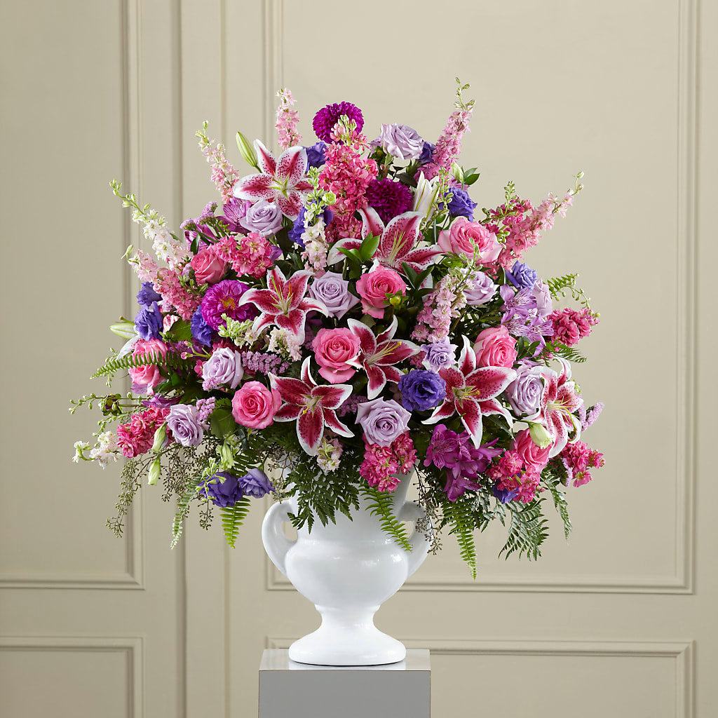 Peaceful Tribute Arrangement – LETITTE'S FLOWERS & GIFTS, Beaumont TX