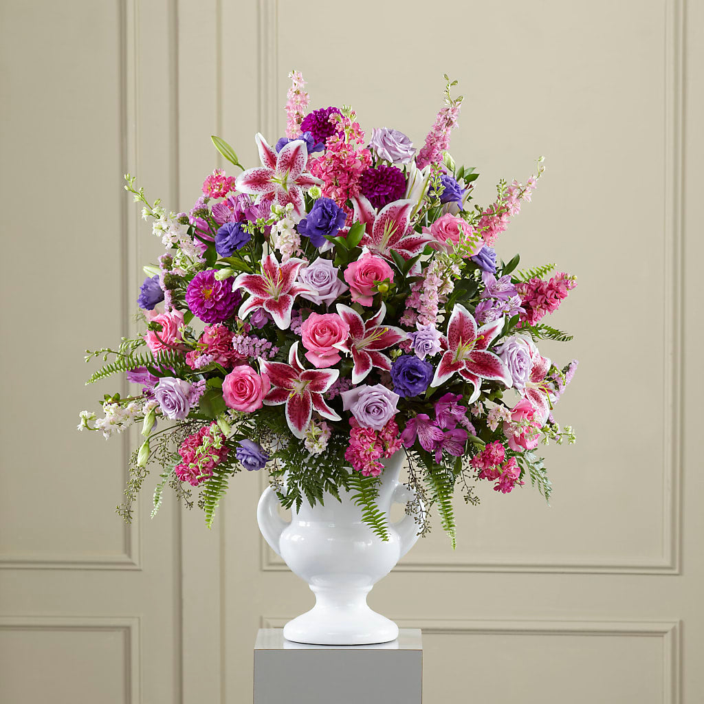 Peaceful Tribute Arrangement – LETITTE'S FLOWERS & GIFTS, Beaumont TX