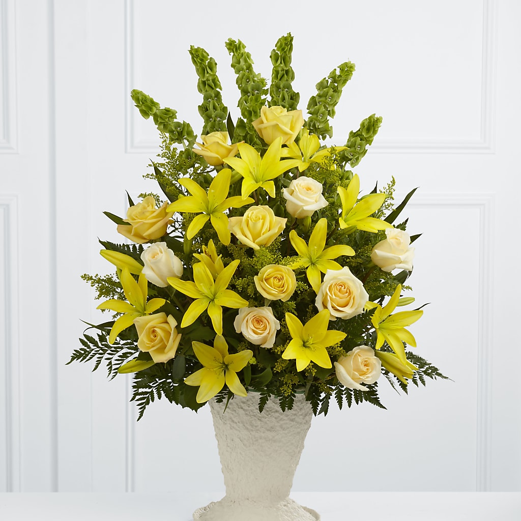 Golden Memories Arrangement – LETITTE'S FLOWERS & GIFTS, Beaumont TX