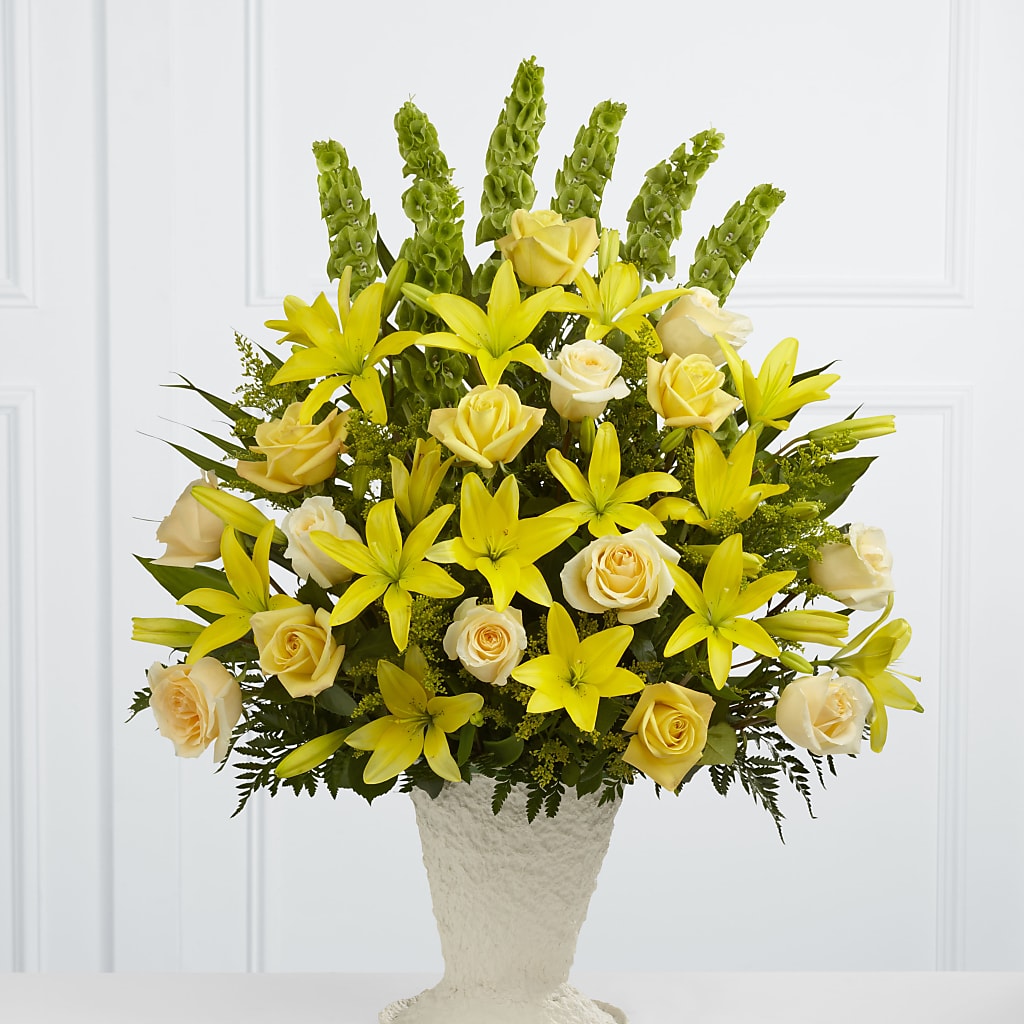 Golden Memories Arrangement – LETITTE'S FLOWERS & GIFTS, Beaumont TX