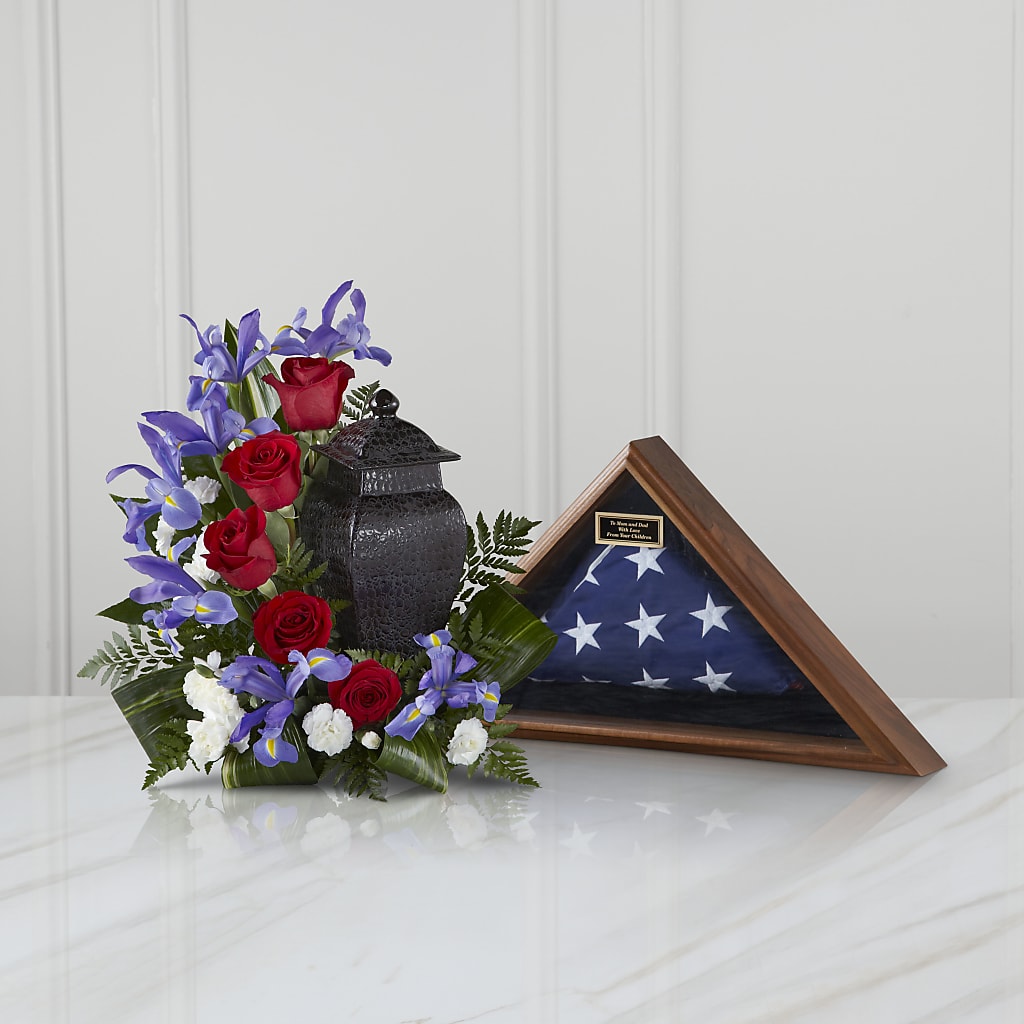 Patriotic Tribute Arrangement – LETITTE'S FLOWERS & GIFTS, Beaumont TX