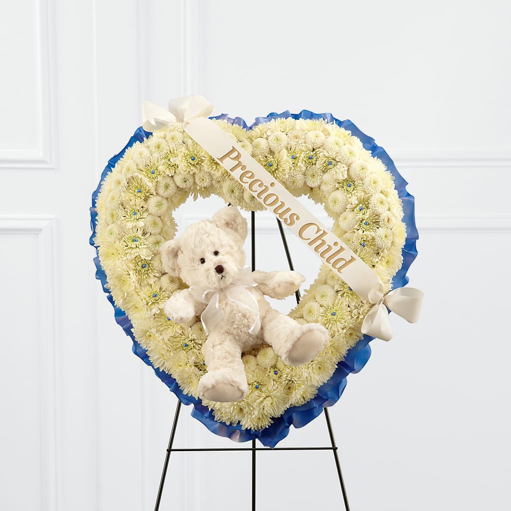 Precious Child Standing Heart – LETITTE'S FLOWERS & GIFTS, Beaumont TX