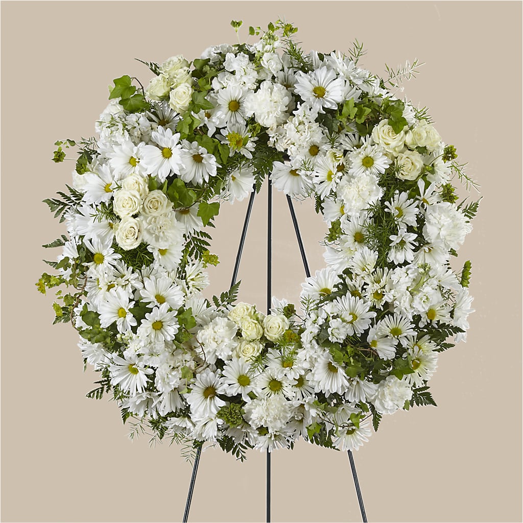 Faithful Wishes Wreath – LETITTE'S FLOWERS & GIFTS, Beaumont TX