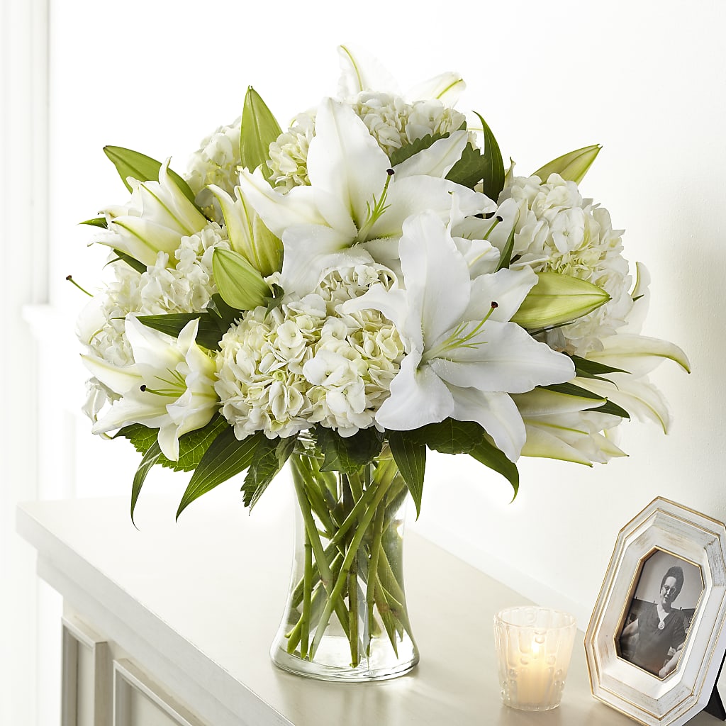 Compassionate Lily Bouquet – LETITTE'S FLOWERS & GIFTS, Beaumont TX