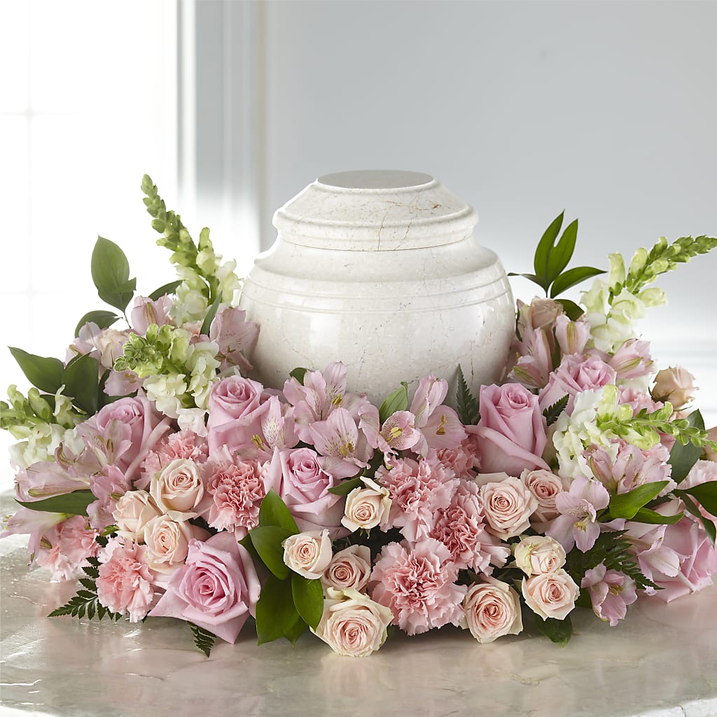Blooms of Hope Cremation Adornment – LETITTE'S FLOWERS & GIFTS, Beaumont TX