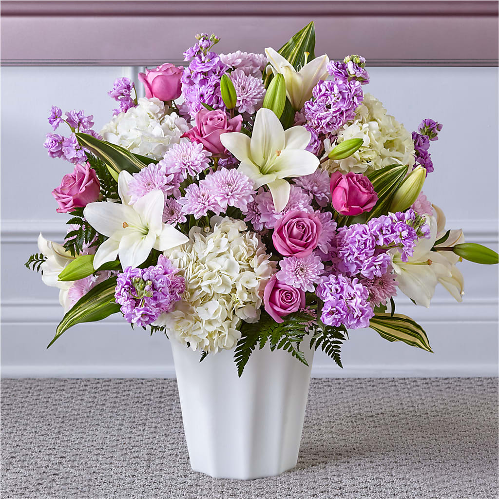 Heaven Sent Floor Basket – LETITTE'S FLOWERS & GIFTS, Beaumont TX