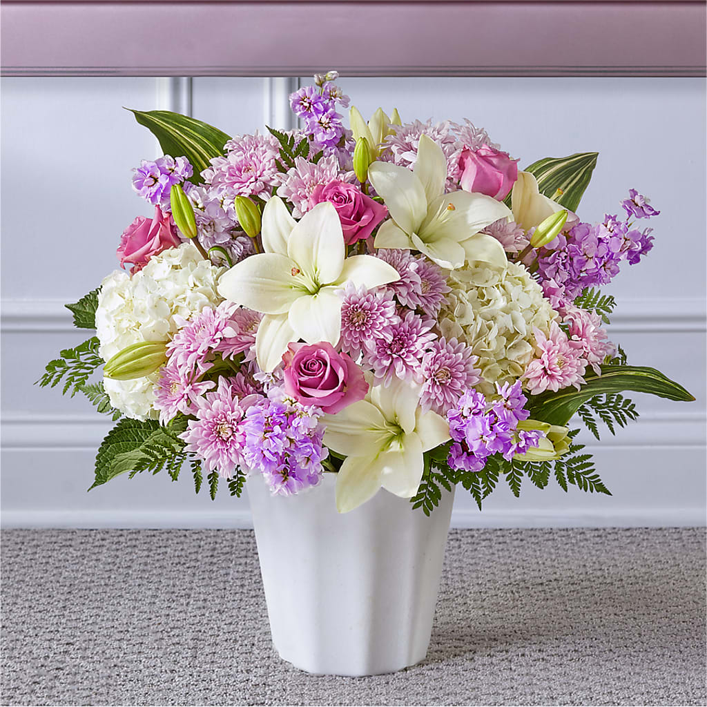 Heaven Sent Floor Basket – LETITTE'S FLOWERS & GIFTS, Beaumont TX