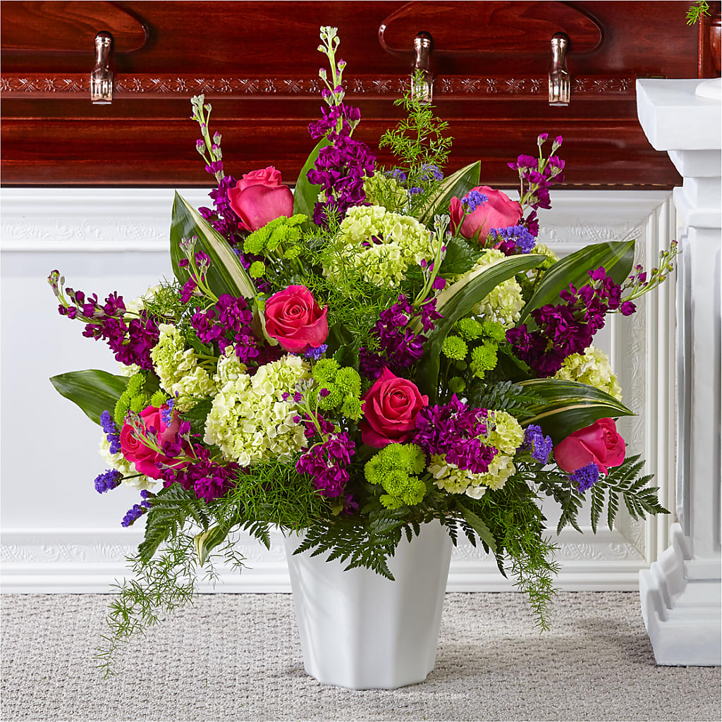 Beautiful Horizons Floor Basket – LETITTE'S FLOWERS & GIFTS, Beaumont TX