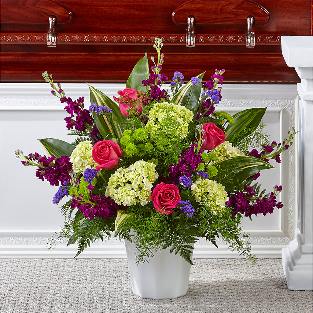 Beautiful Horizons Floor Basket – LETITTE'S FLOWERS & GIFTS, Beaumont TX