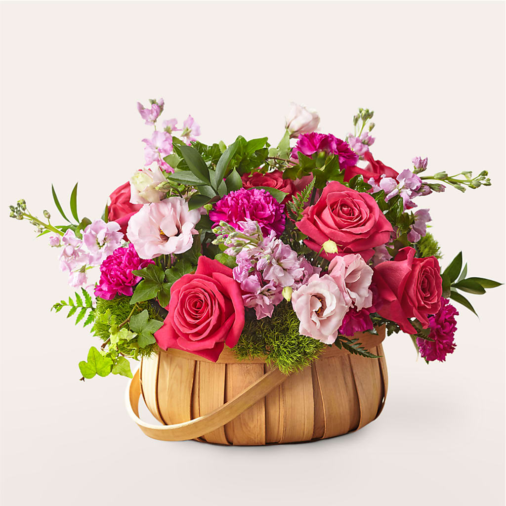 Radiance in Bloom Basket – LETITTE'S FLOWERS & GIFTS, Beaumont TX