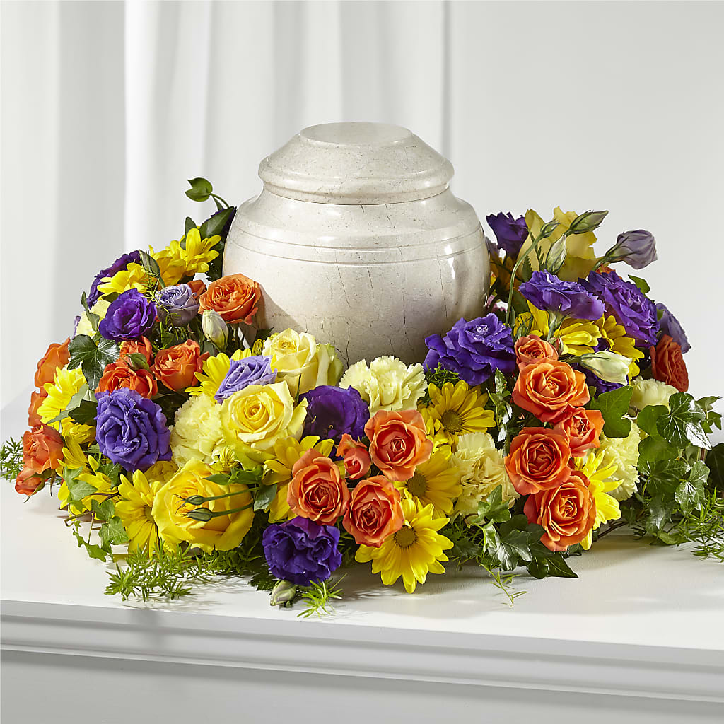 Blossoms of Remembrance Cremation Adornment – LETITTE'S FLOWERS & GIFTS, Beaumont TX