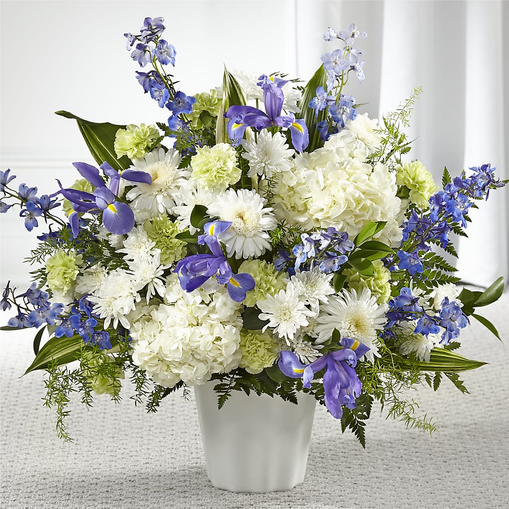 Soft Serenity Floor Basket – LETITTE'S FLOWERS & GIFTS, Beaumont TX