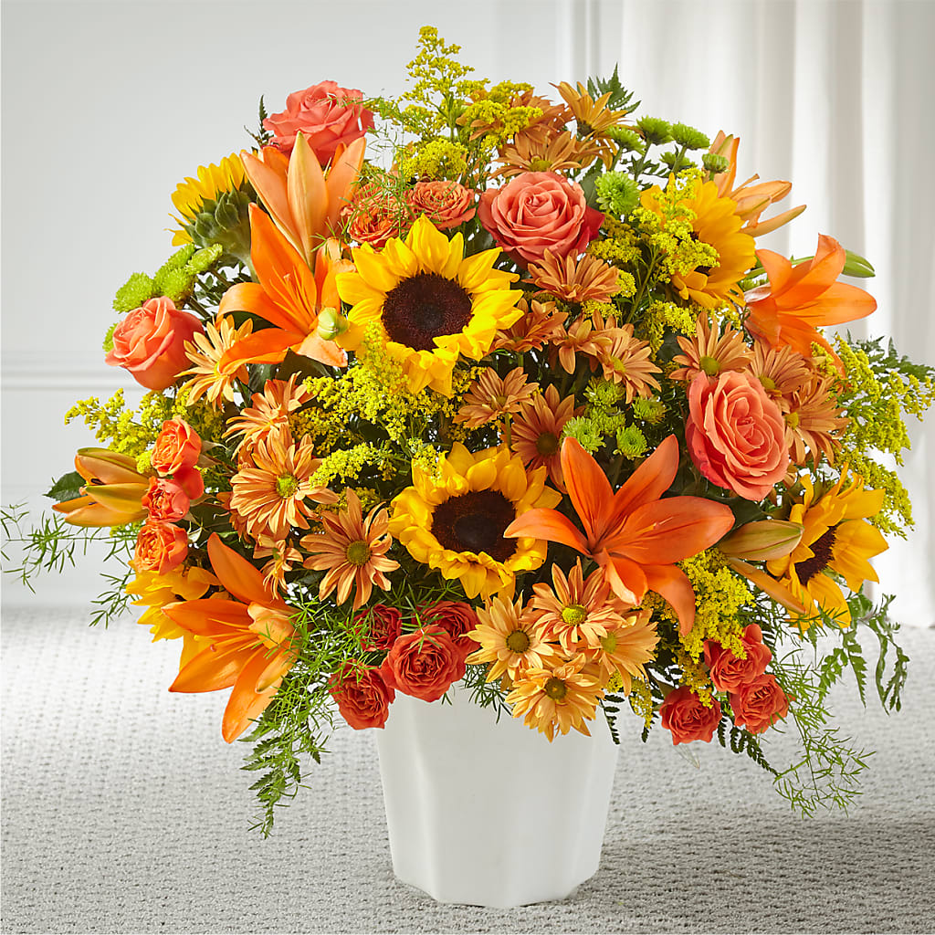 Harvest Thoughts Floor Basket – LETITTE'S FLOWERS & GIFTS, Beaumont TX