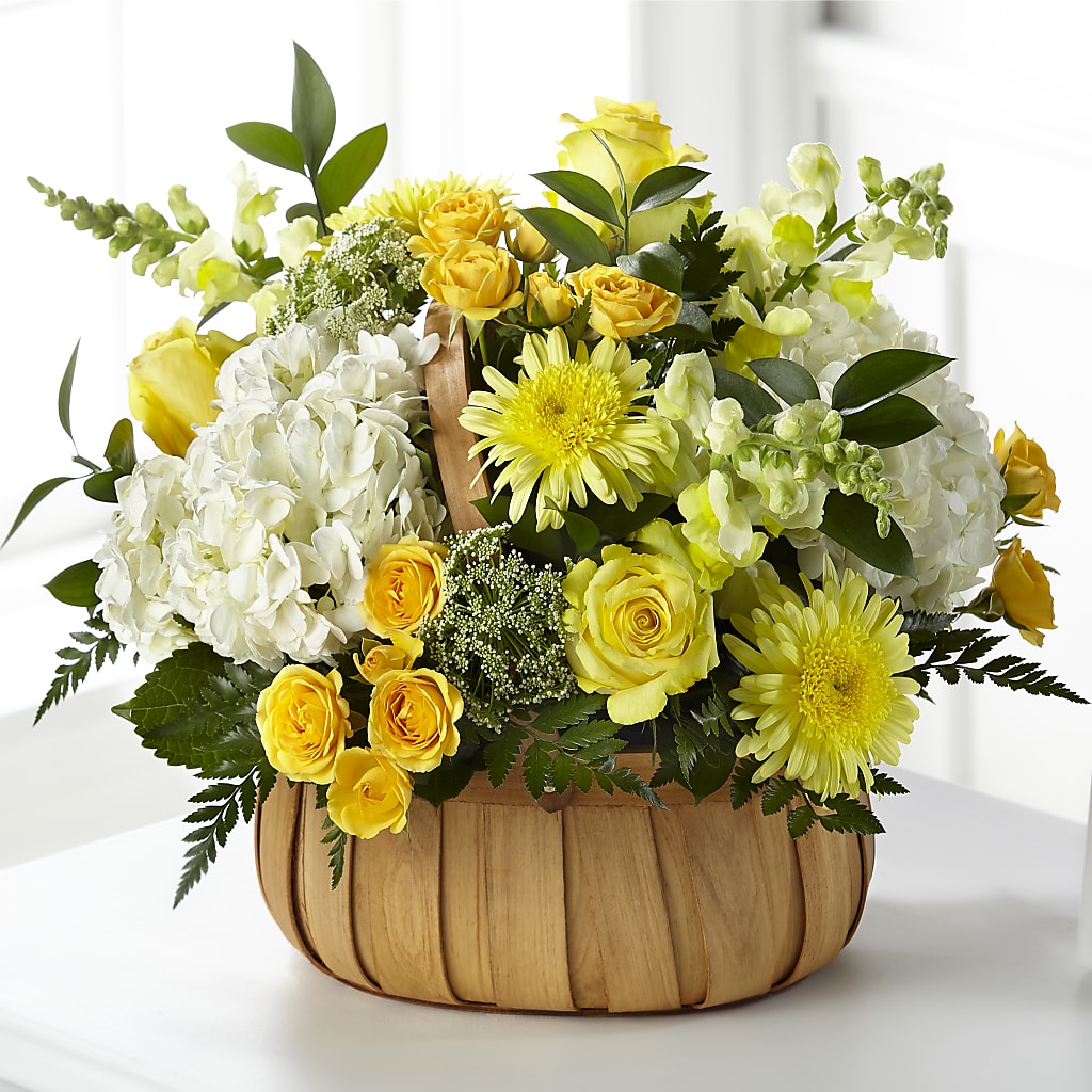 Rustic Remembrance Basket – LETITTE'S FLOWERS & GIFTS, Beaumont TX