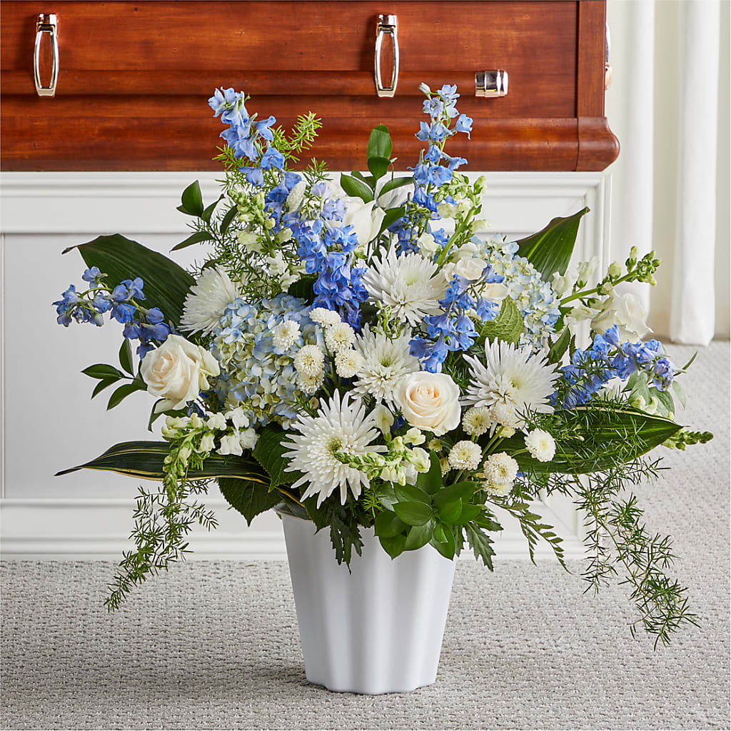 Everlasting Memories Floor Basket – LETITTE'S FLOWERS & GIFTS, Beaumont TX