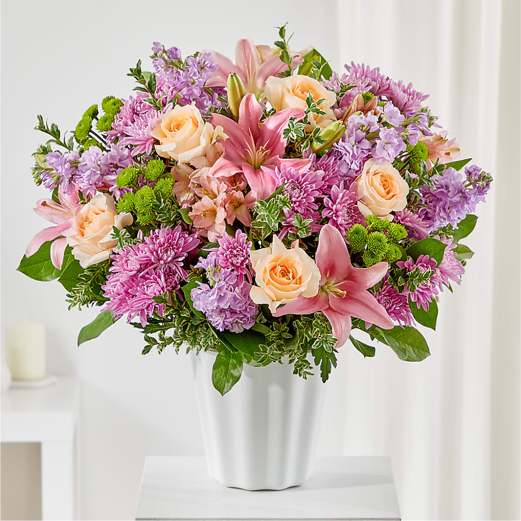 Supportive Embrace Tabletop Basket – LETITTE'S FLOWERS & GIFTS, Beaumont TX