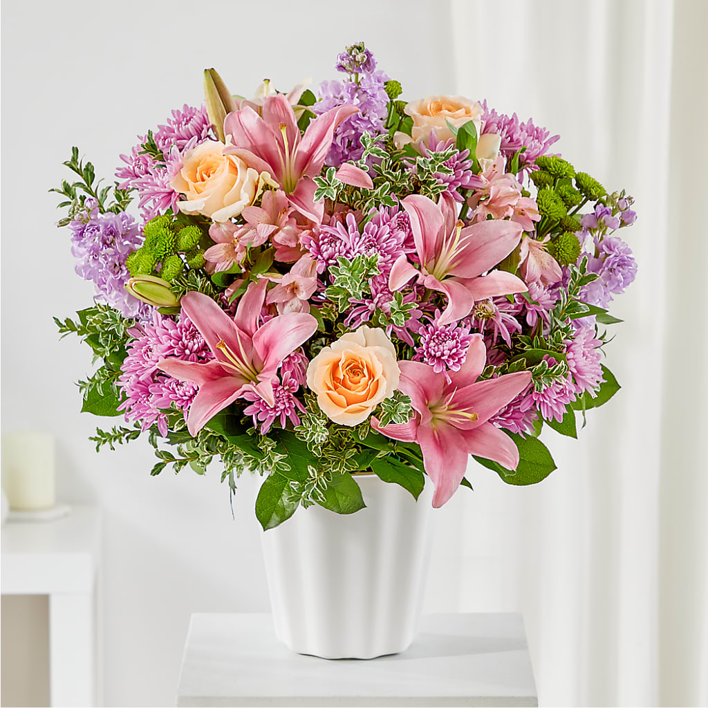Supportive Embrace Tabletop Basket – LETITTE'S FLOWERS & GIFTS, Beaumont TX