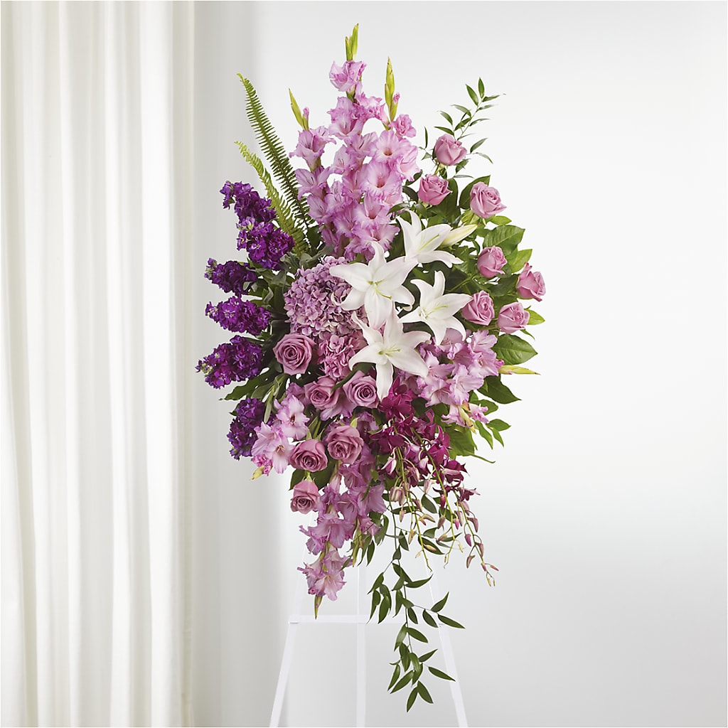 Never Alone Standing Spray – LETITTE'S FLOWERS & GIFTS, Beaumont TX
