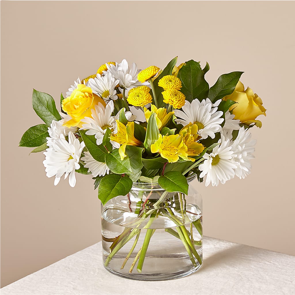 Sunny Sentiments Bouquet – LETITTE'S FLOWERS & GIFTS, Beaumont TX