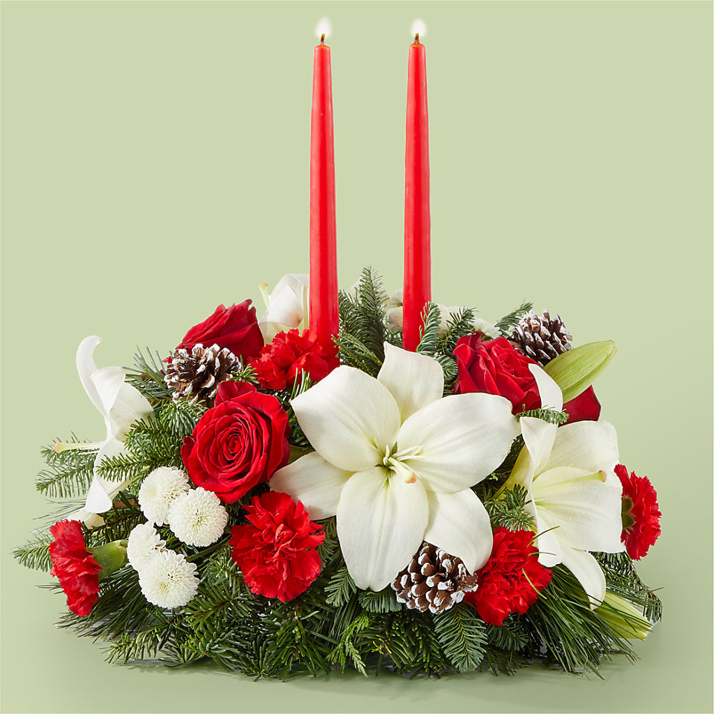 Seasonal Festivities Centerpiece – LETITTE'S FLOWERS & GIFTS, Beaumont TX
