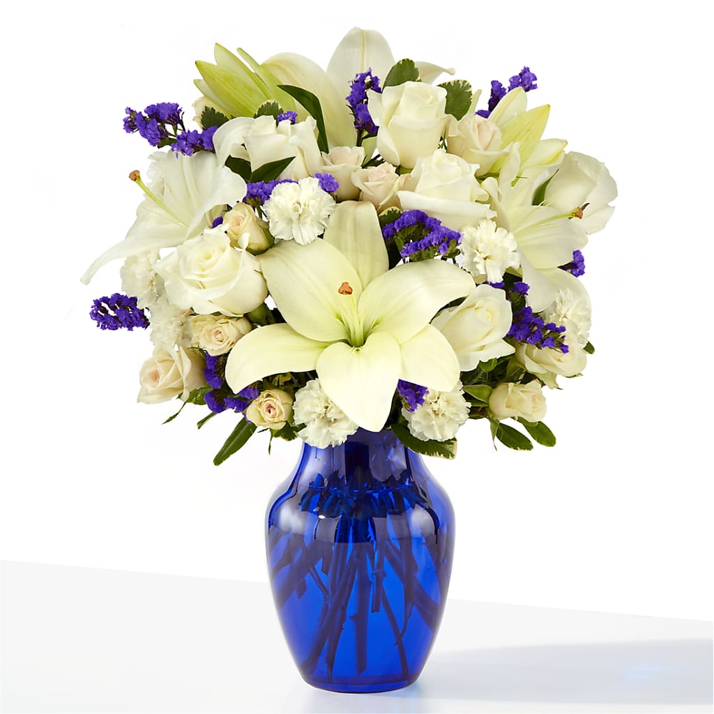 Sapphire Rush Bouquet – LETITTE'S FLOWERS & GIFTS, Beaumont TX