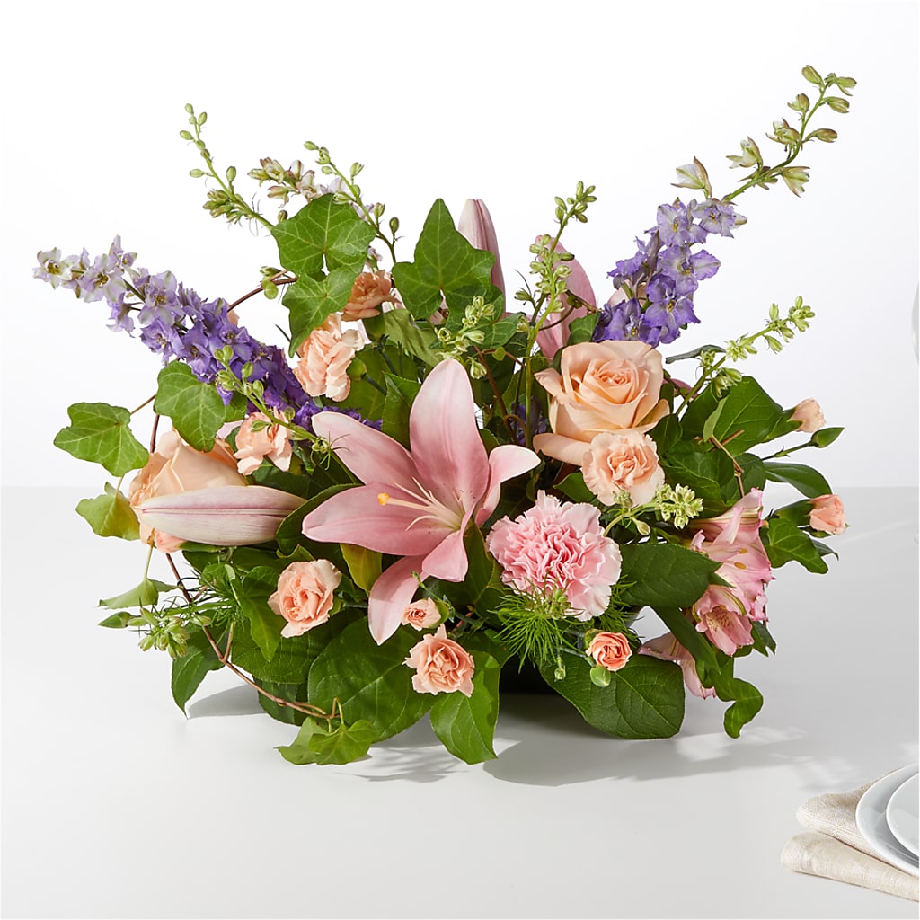 Blossom Time Centerpiece – LETITTE'S FLOWERS & GIFTS, Beaumont TX