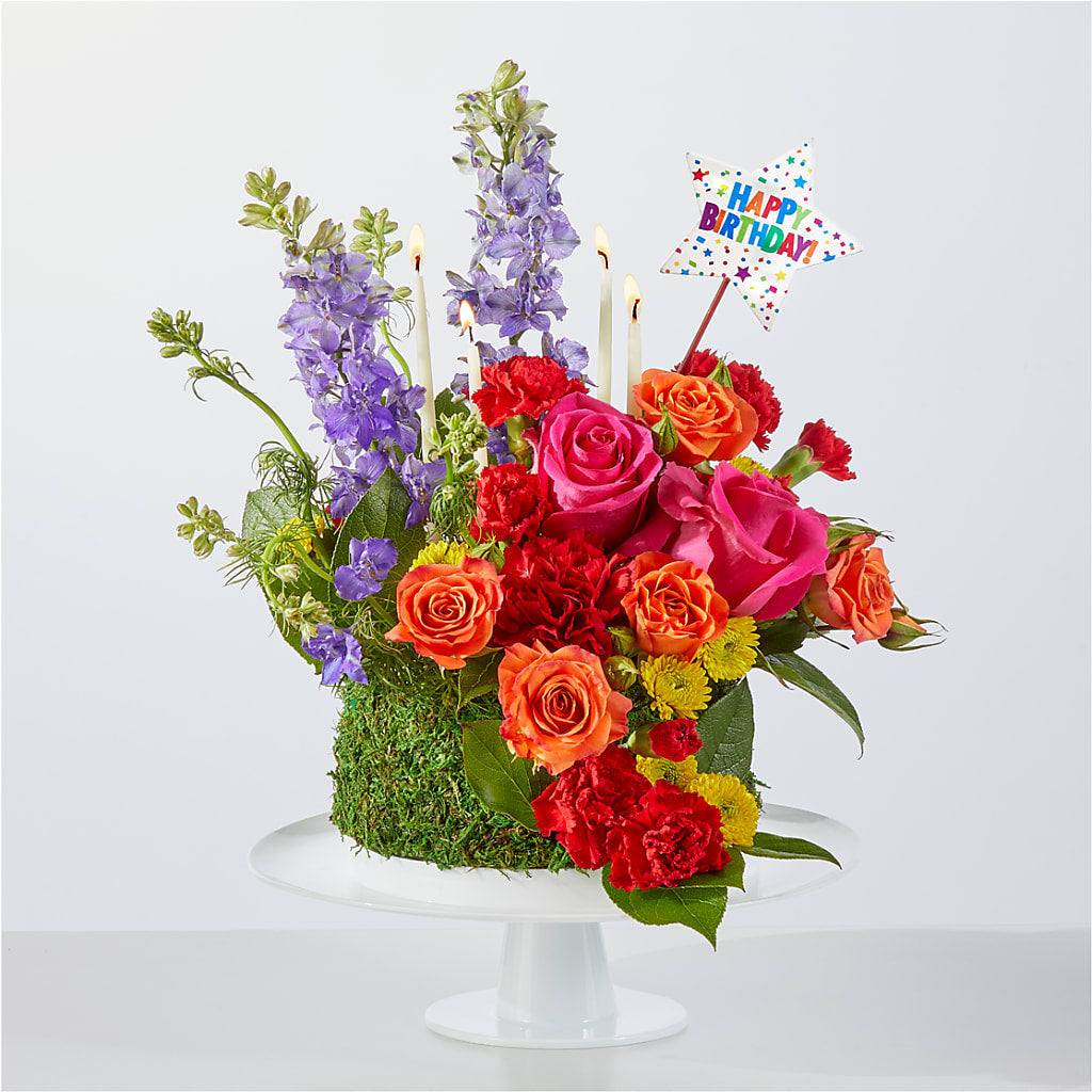 Best Year Yet Floral Cake – LETITTE'S FLOWERS & GIFTS, Beaumont TX