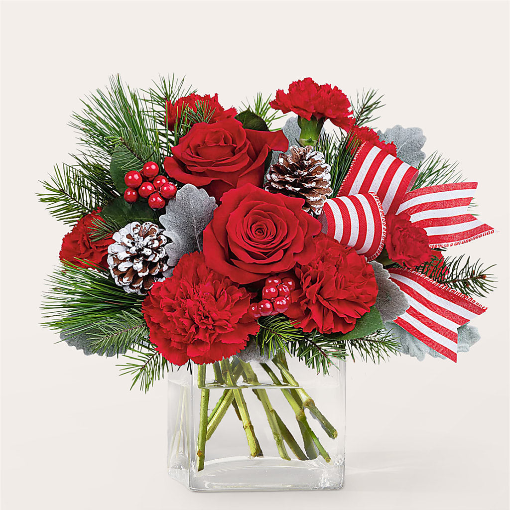 Baking Spirits Bright Bouquet – LETITTE'S FLOWERS & GIFTS, Beaumont TX