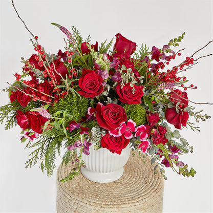 Big Red Bow Bouquet – LETITTE'S FLOWERS & GIFTS, Beaumont TX