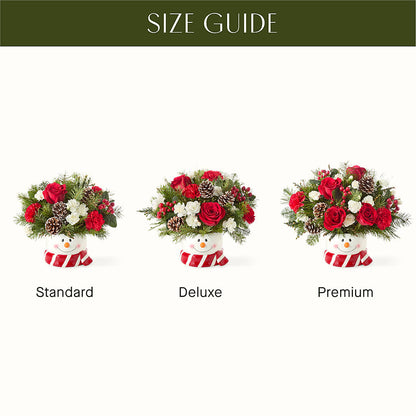 Jolly Snowman Bouquet – LETITTE'S FLOWERS & GIFTS, Beaumont TX