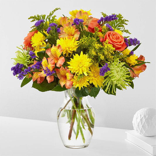 Marmalade Skies Bouquet – LETITTE'S FLOWERS & GIFTS, Beaumont TX