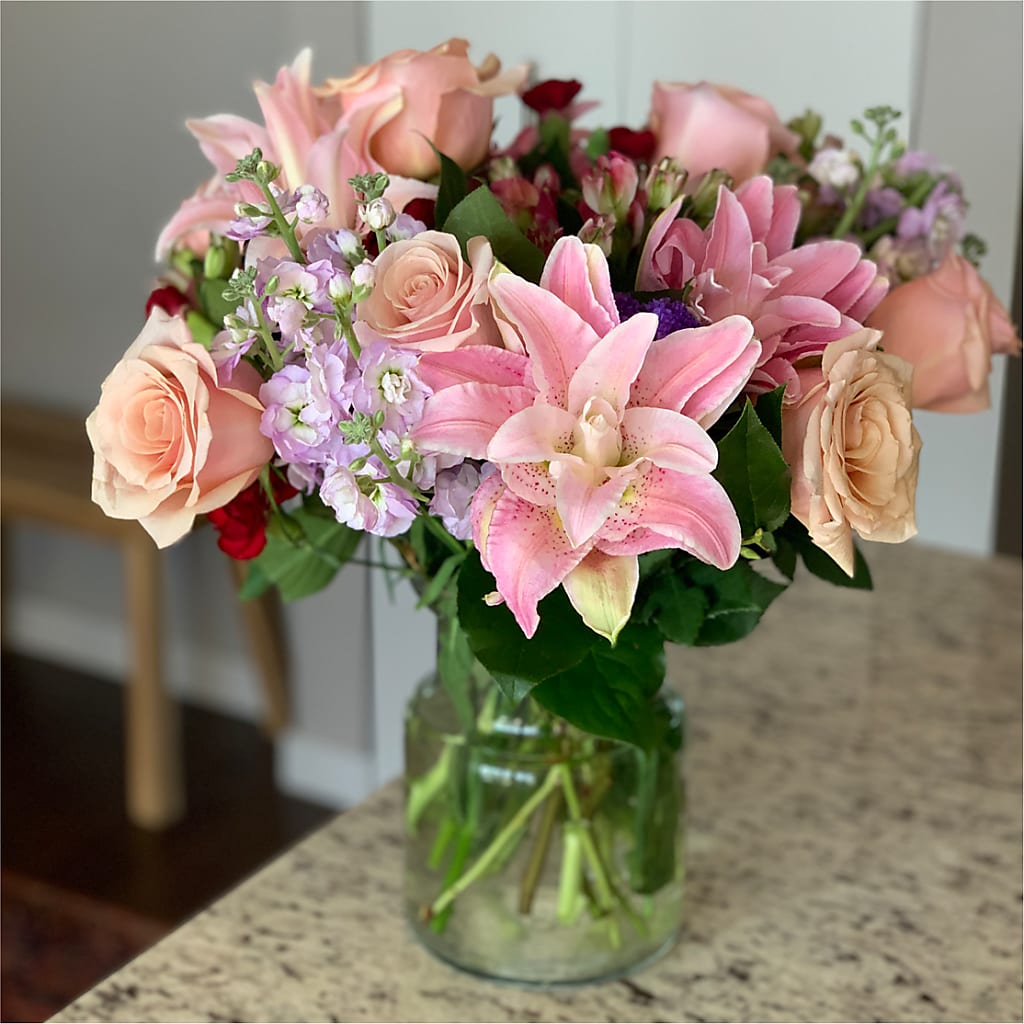 Romantique Bouquet – LETITTE'S FLOWERS & GIFTS, Beaumont TX