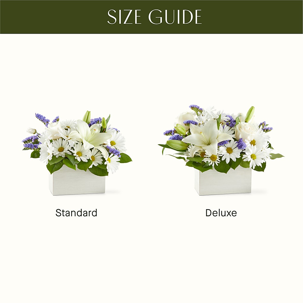 Beyond Blue Box Bouquet – LETITTE'S FLOWERS & GIFTS, Beaumont TX