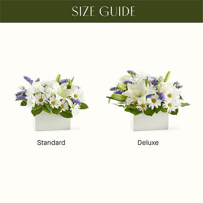 Beyond Blue Box Bouquet – LETITTE'S FLOWERS & GIFTS, Beaumont TX