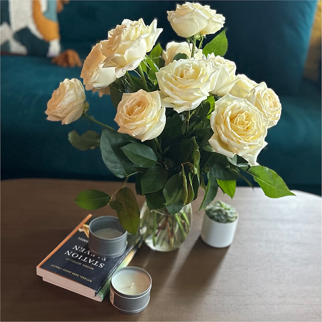 Long Stem Yellow Rose Bouquet – LETITTE'S FLOWERS & GIFTS, Beaumont TX