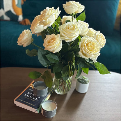 Long Stem Yellow Rose Bouquet – LETITTE'S FLOWERS & GIFTS, Beaumont TX