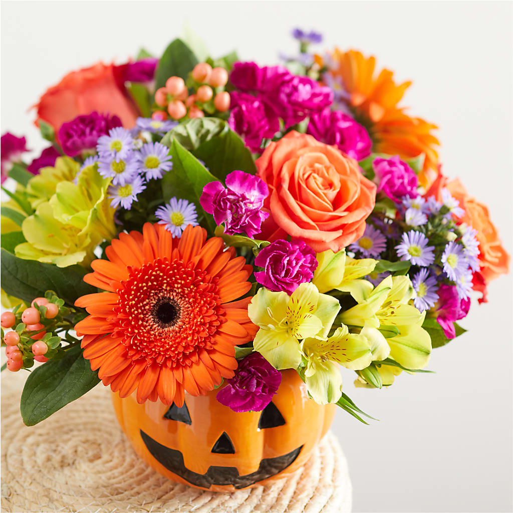 Tricks & Treats Pumpkin – LETITTE'S FLOWERS & GIFTS, Beaumont TX