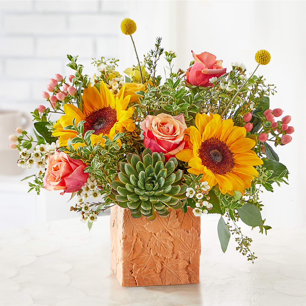 Sunflower Season Bouquet – LETITTE'S FLOWERS & GIFTS, Beaumont TX