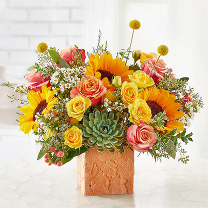 Sunflower Season Bouquet – LETITTE'S FLOWERS & GIFTS, Beaumont TX