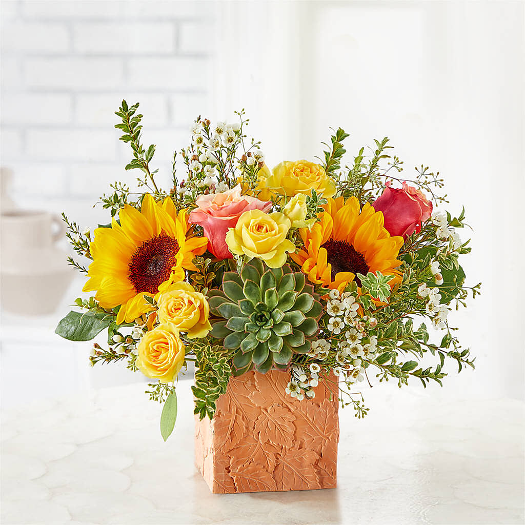 Sunflower Season Bouquet – LETITTE'S FLOWERS & GIFTS, Beaumont TX