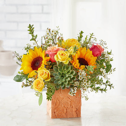 Sunflower Season Bouquet – LETITTE'S FLOWERS & GIFTS, Beaumont TX